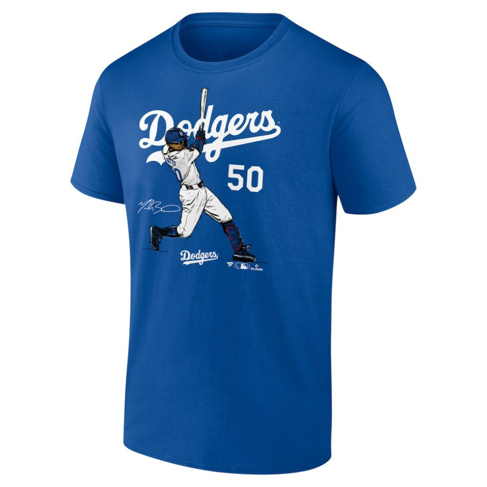 Mookie Betts Los Angeles Dodgers Player Swing T-Shirt | MLB Outlet