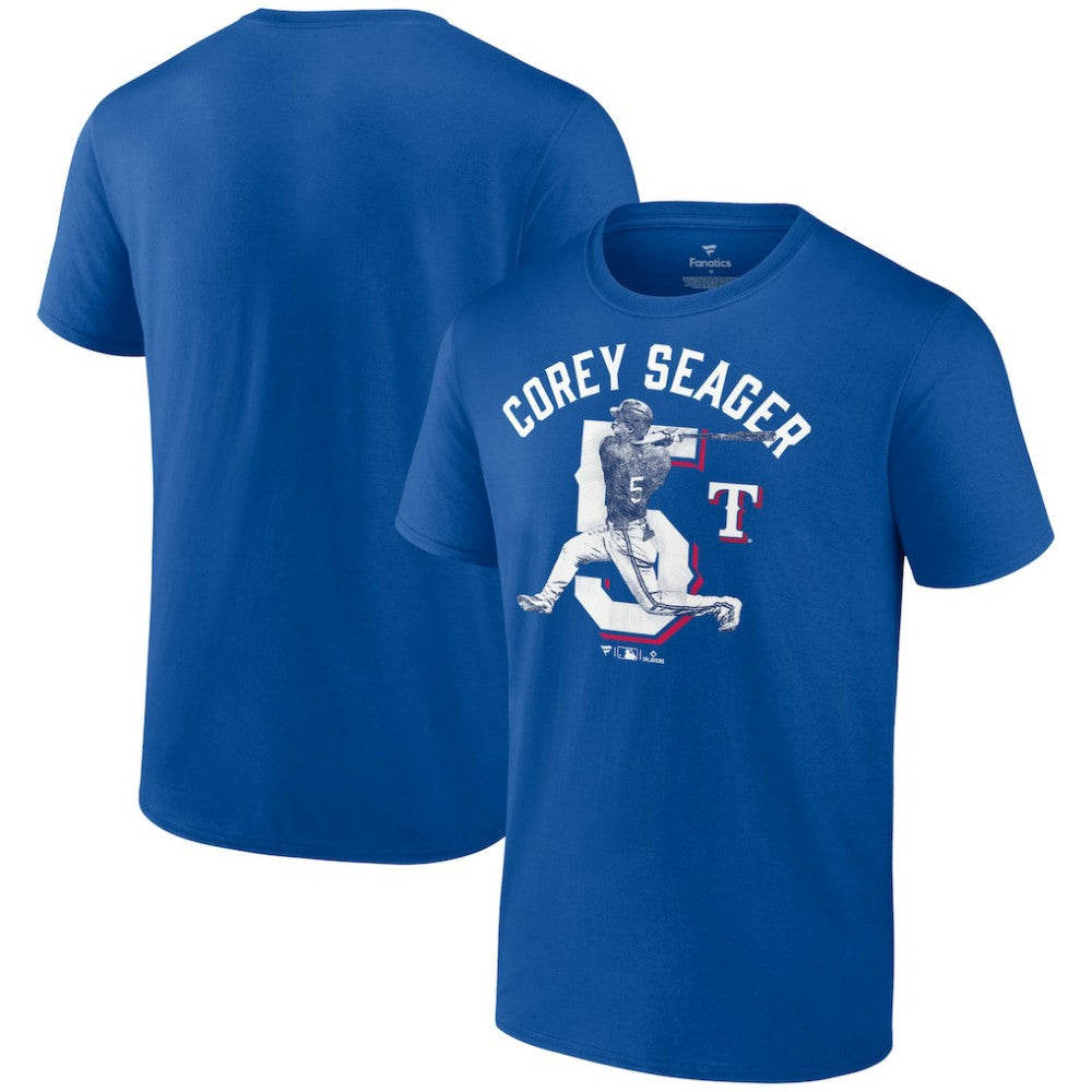 Corey Seager Texas Rangers Player Swing T-Shirt | MLB Shop