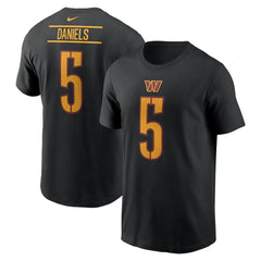 Washington Commanders Nike Jayden Daniels  Player Name & Number T-Shirt