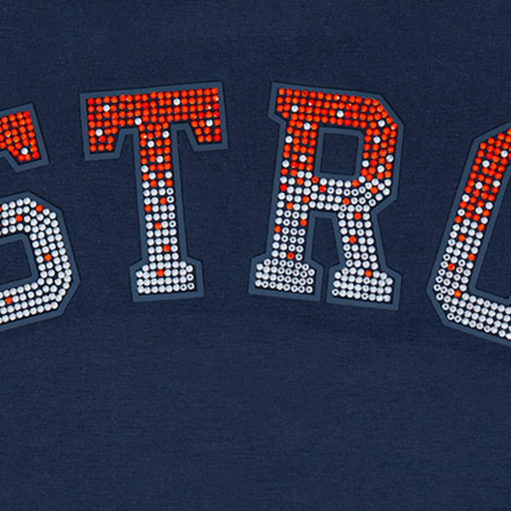 Houston Astros Pro Standard Women's Rhinestone Slim Fit T-Shirt | MLB For sale