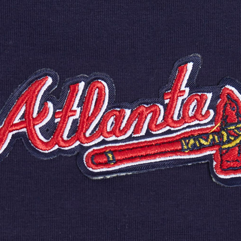 Atlanta Braves Pro Standard Women's Rhinestone Slim Fit T-Shirt | MLB Outlet