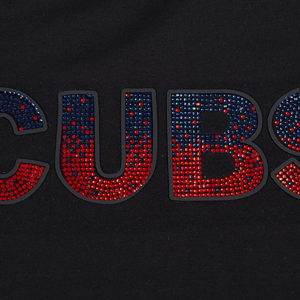 Chicago Cubs Pro Standard Women's Rhinestone Slim Fit T-Shirt | MLB Discount