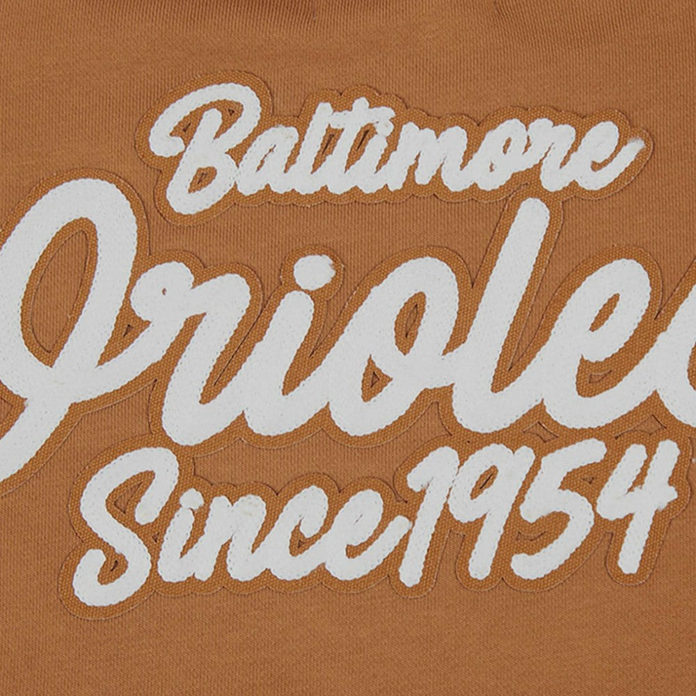 Baltimore Orioles Pro Standard Women's Paint The City Pullover Cropped Sweatshirt | MLB New