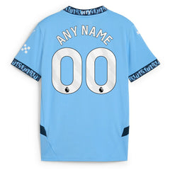 Manchester City Youth 2024/25 Home Replica Custom Jersey Light Blue - Puma