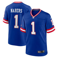 New York Giants Nike Malik Nabers  Game Player Jersey