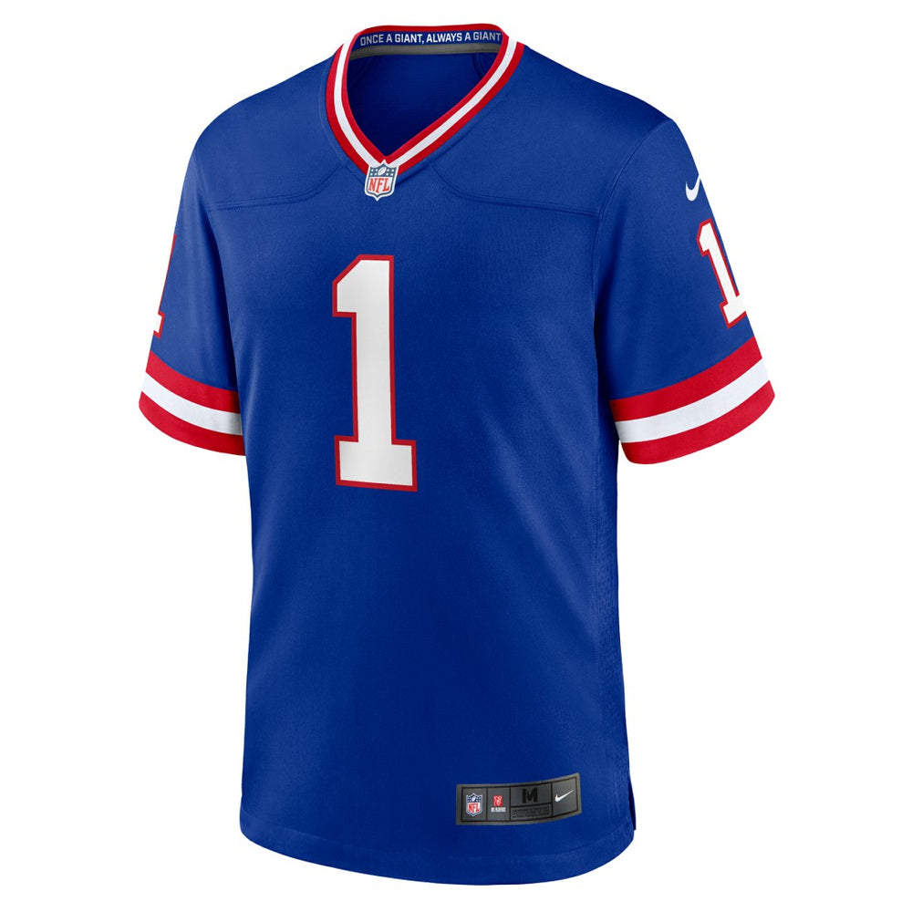 New York Giants Nike Malik Nabers  Game Player Jersey