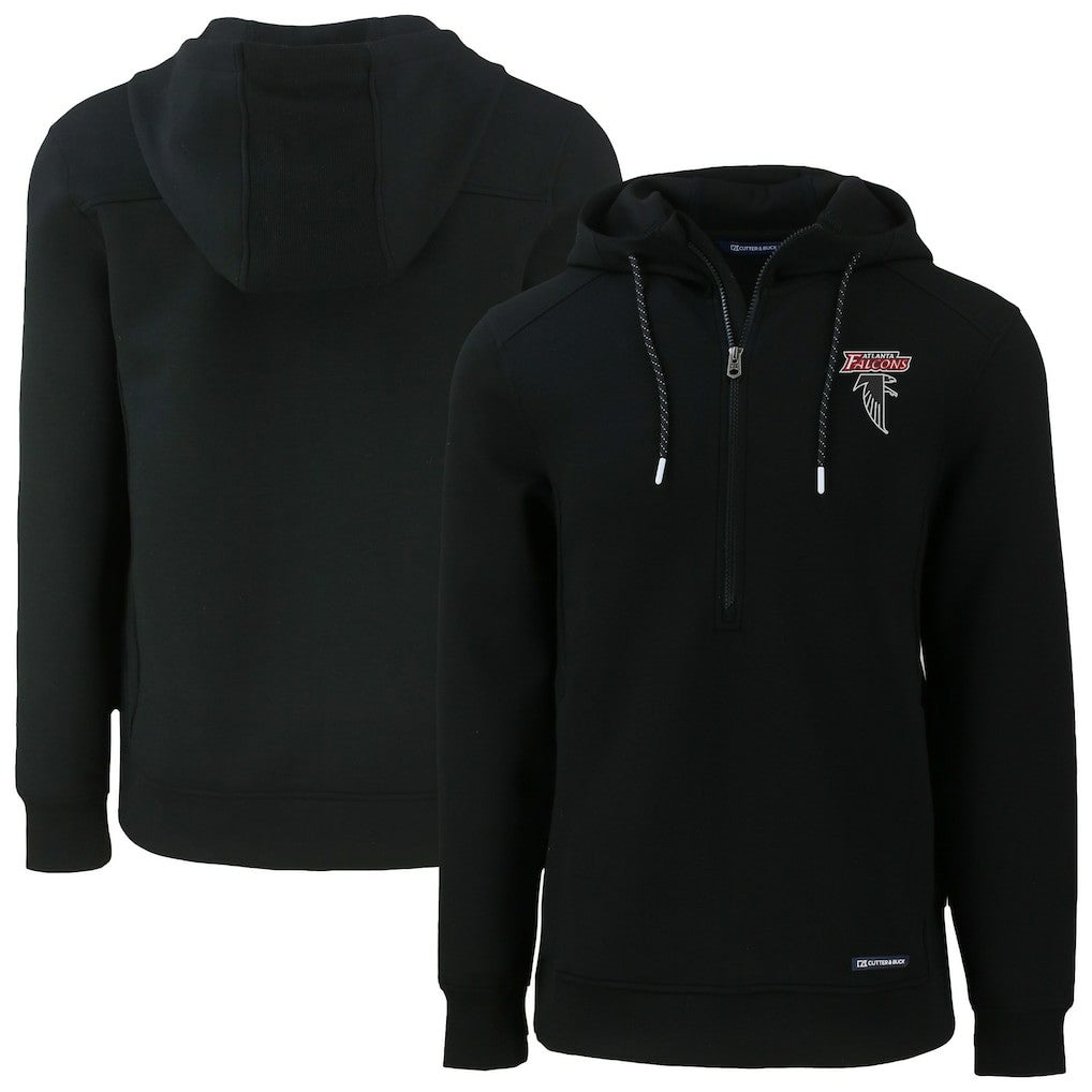 Atlanta Falcons  Cutter & Buck Roam Eco Recycled Half-Zip Hoodie