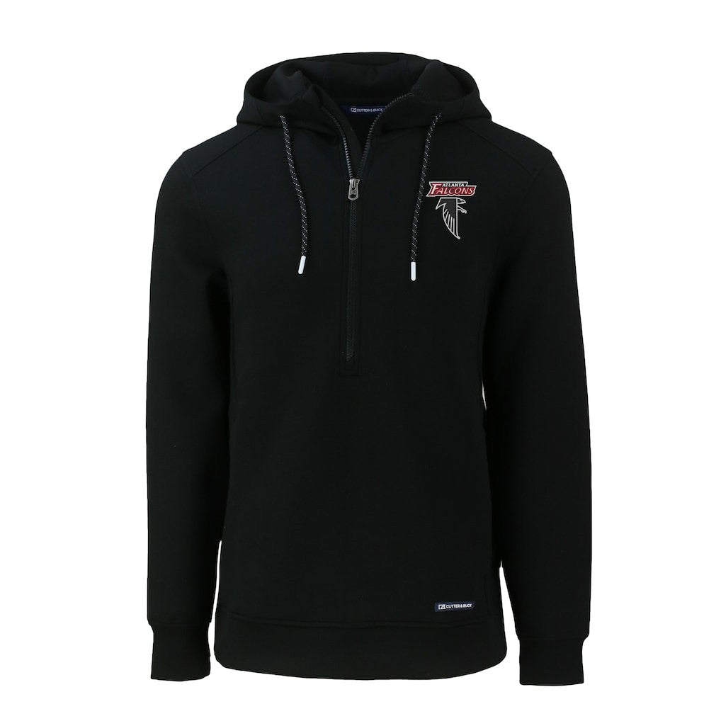 Atlanta Falcons  Cutter & Buck Roam Eco Recycled Half-Zip Hoodie