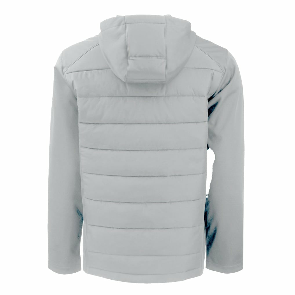 Atlanta Falcons  Cutter & Buck Evoke Hybrid Eco Softshell Recycled Full-Zip Hoodie Jacket