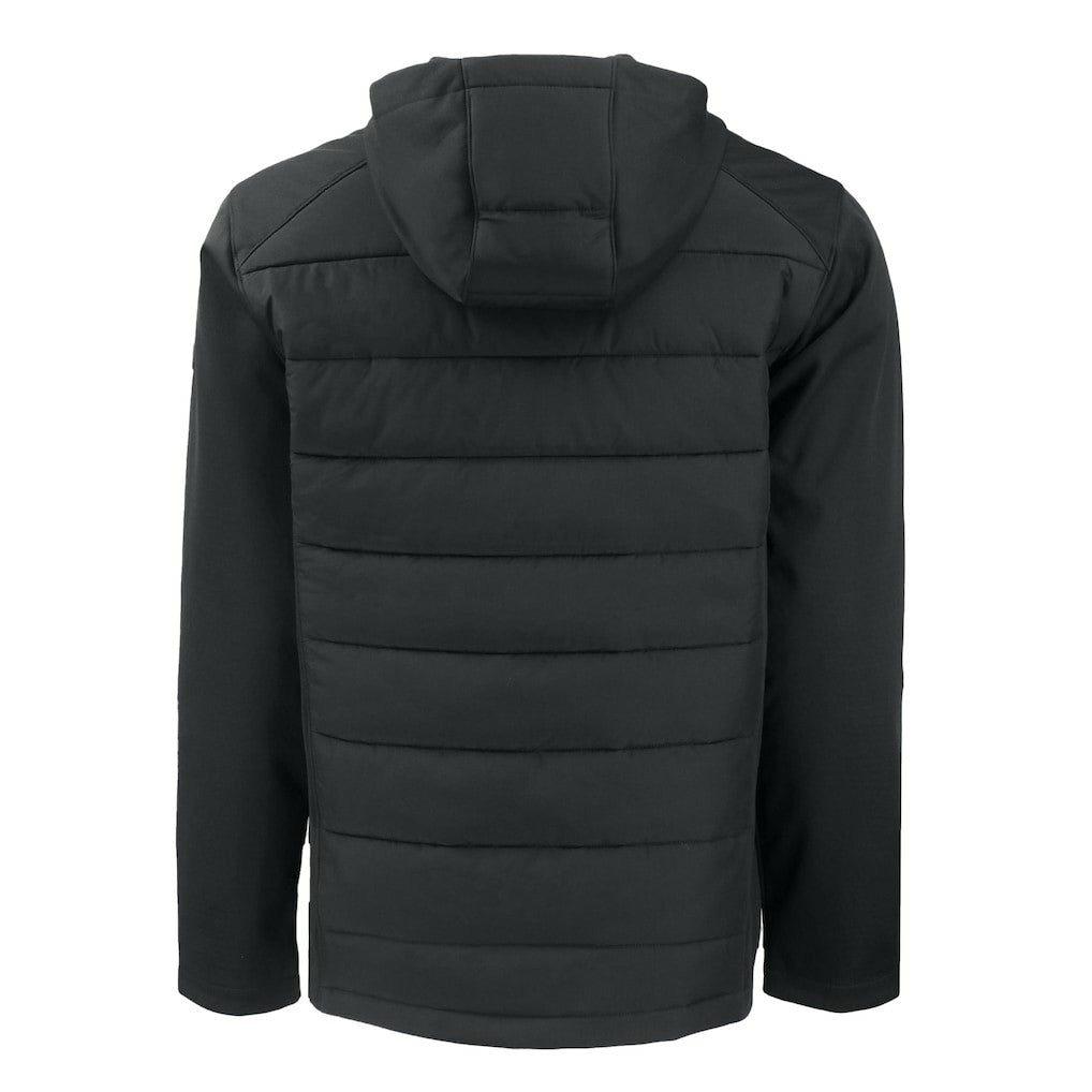 Atlanta Falcons  Cutter & Buck Evoke Hybrid Eco Softshell Recycled Full-Zip Hoodie Jacket