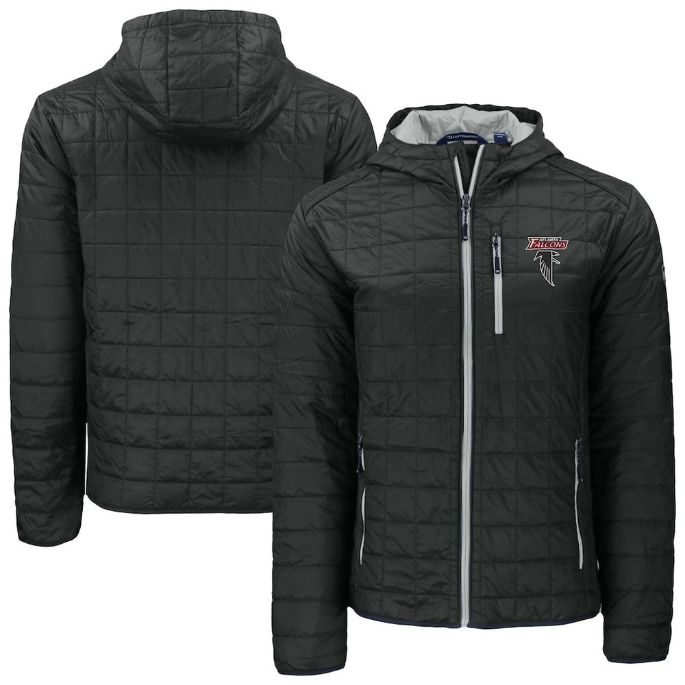 Atlanta Falcons  Cutter & Buck Rainier PrimaLoft Eco Insulated Full-Zip Puffer Jacket