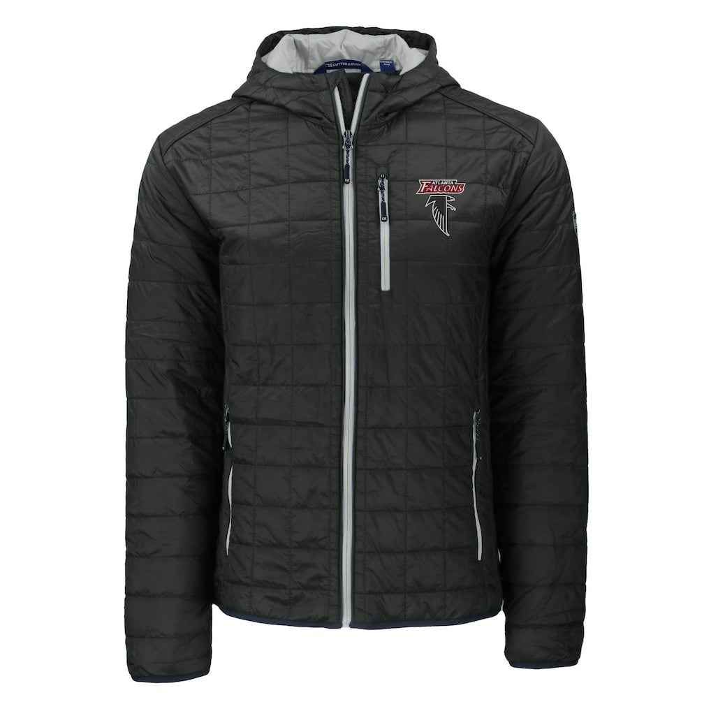 Atlanta Falcons  Cutter & Buck Rainier PrimaLoft Eco Insulated Full-Zip Puffer Jacket
