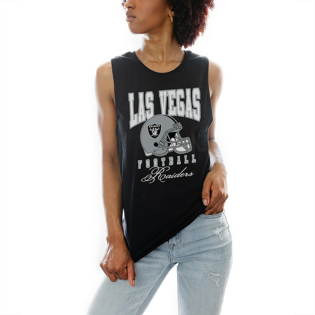 Las Vegas Raiders  Gameday Couture Women's Preseason Opener Racerback Tank Top