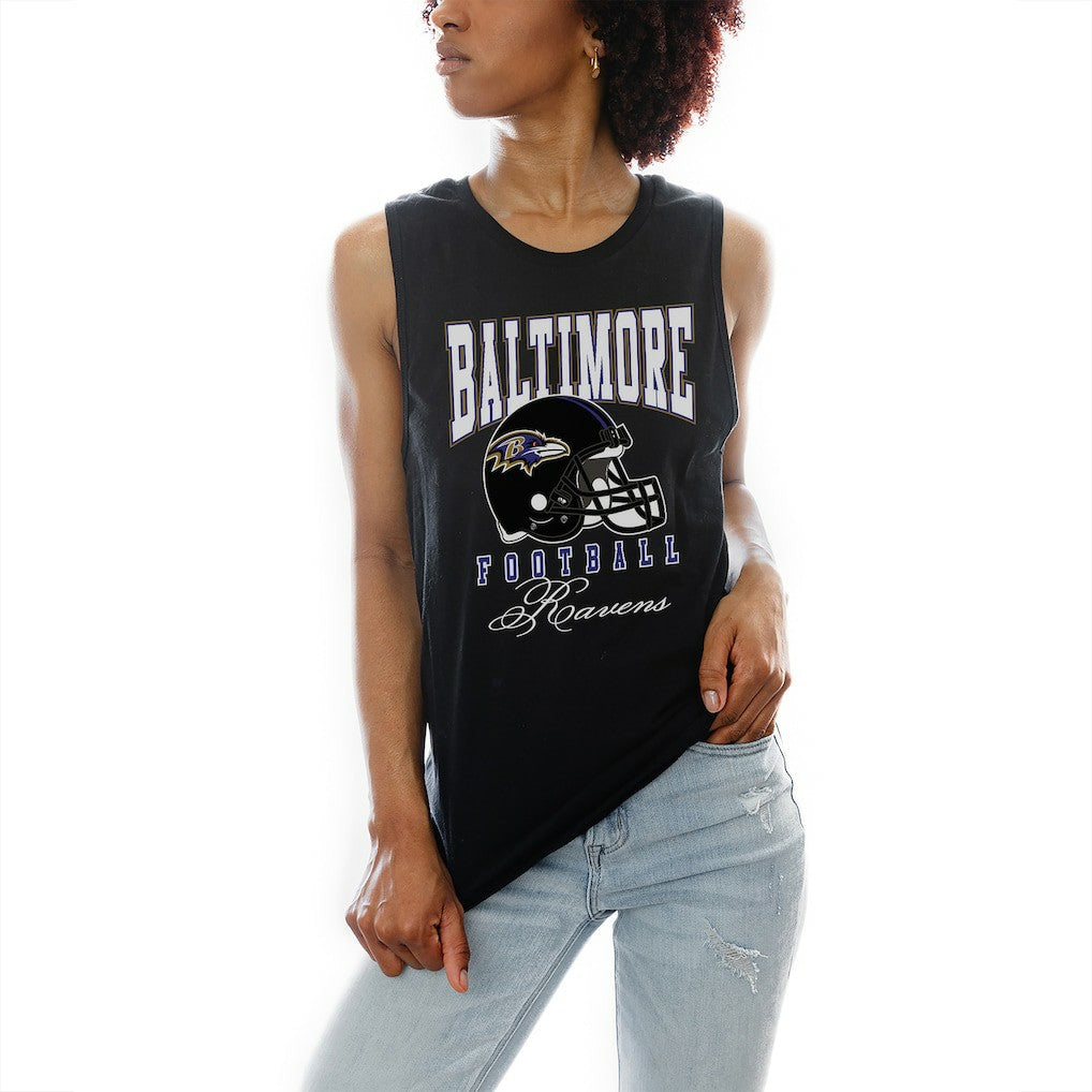 Baltimore Ravens  Gameday Couture Women's Preseason Opener Racerback Tank Top