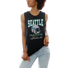 Seattle Seahawks  Gameday Couture Women's Preseason Opener Racerback Tank Top