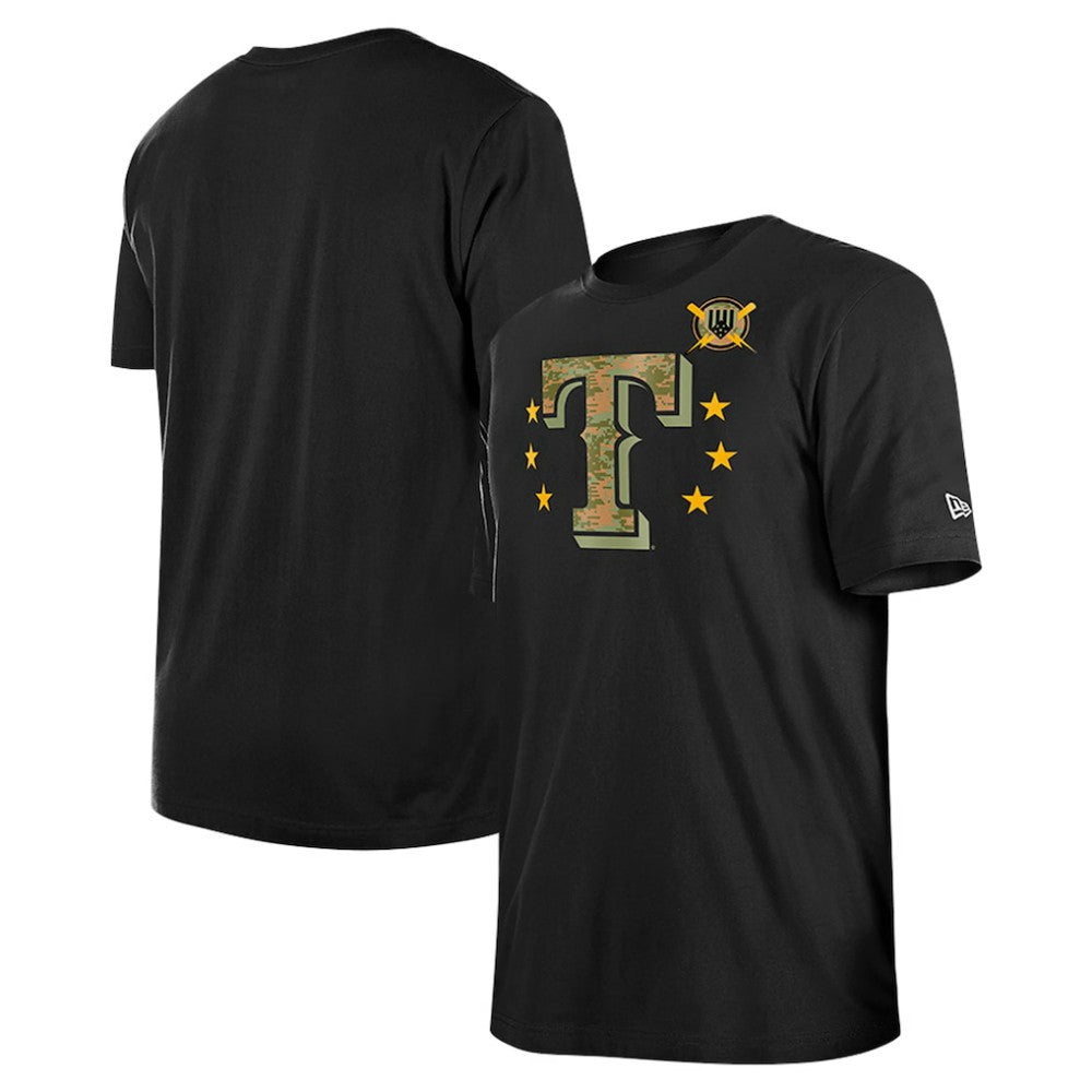 Texas Rangers New Era 2024 Armed Forces Day T-Shirt | MLB Discount