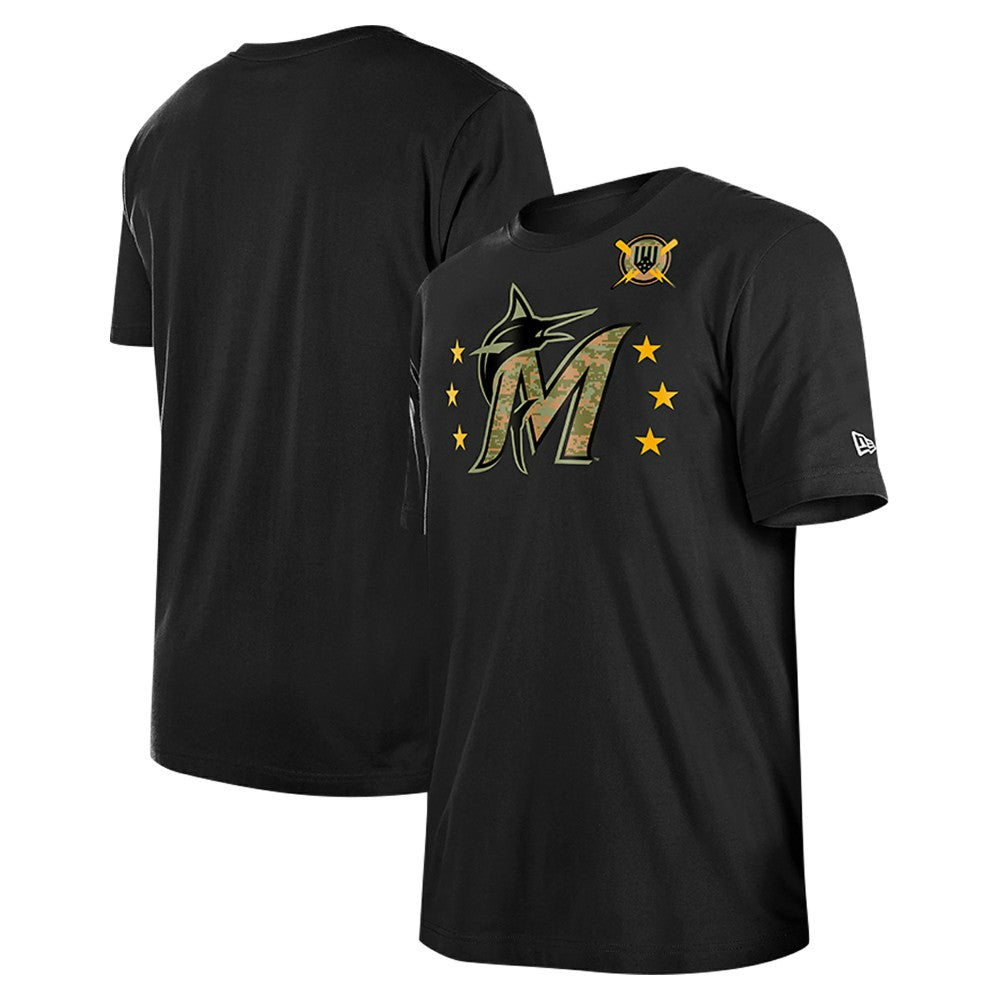 Miami Marlins New Era 2024 Armed Forces Day T-Shirt | MLB For sale