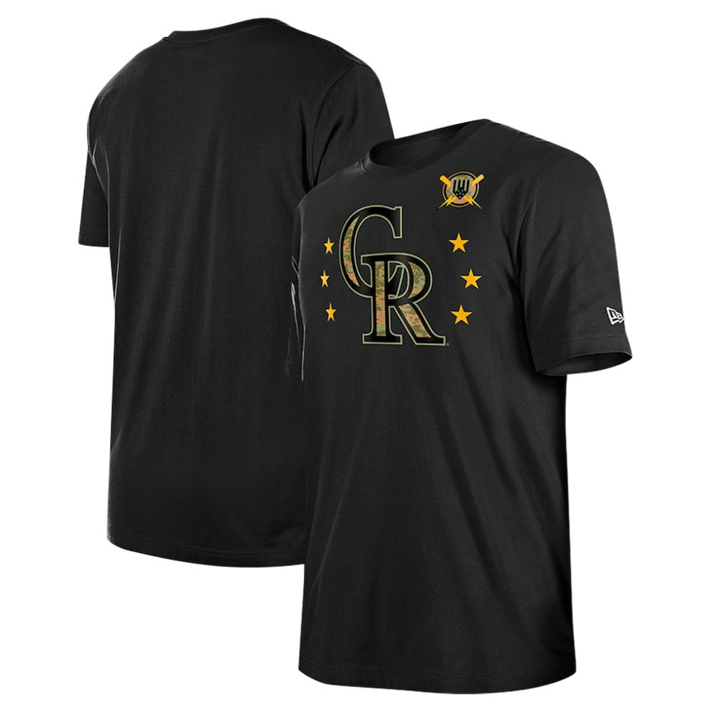 Colorado Rockies New Era 2024 Armed Forces Day T-Shirt | MLB On Sale