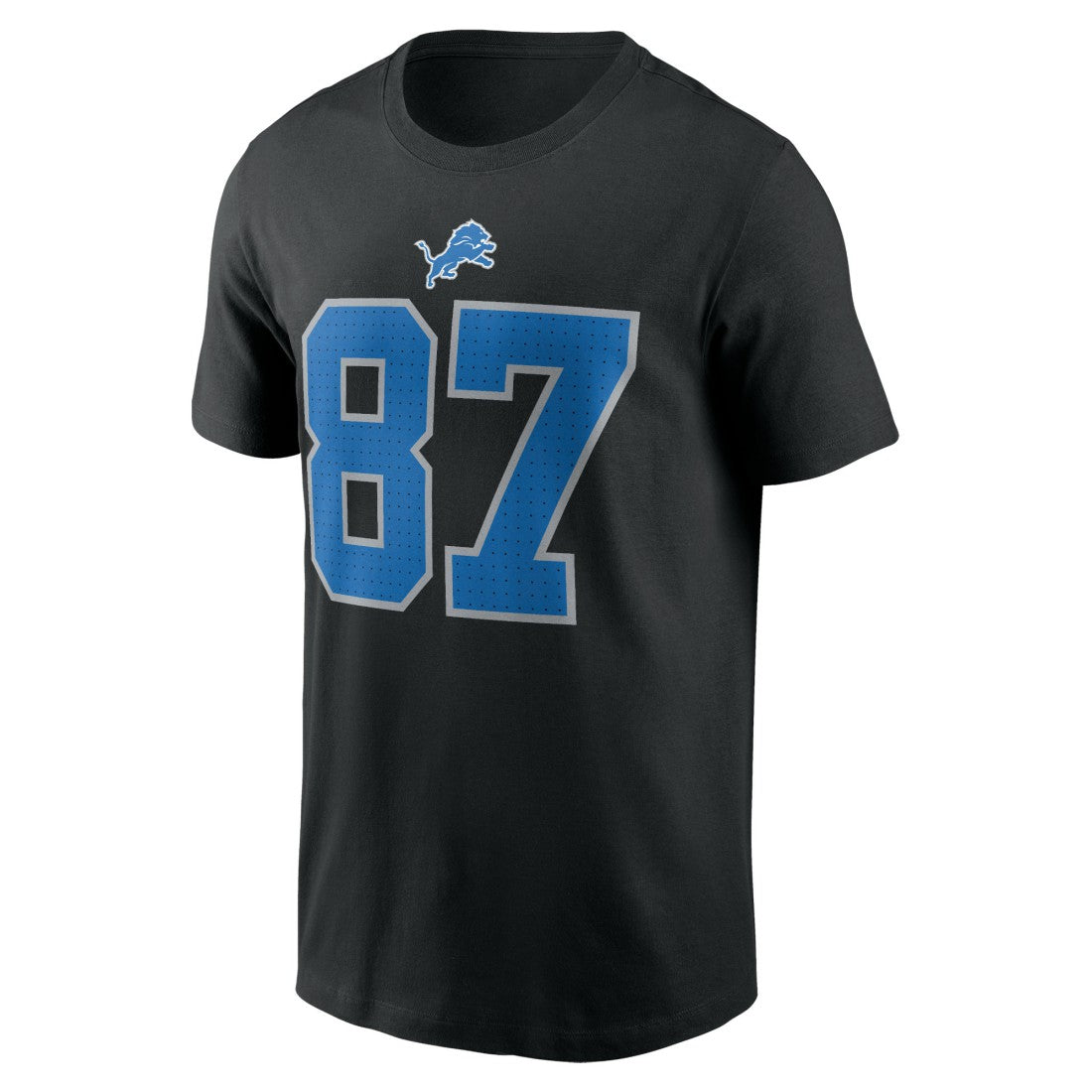 Detroit Lions Nike Sam LaPorta  Name & Number T-Shirt