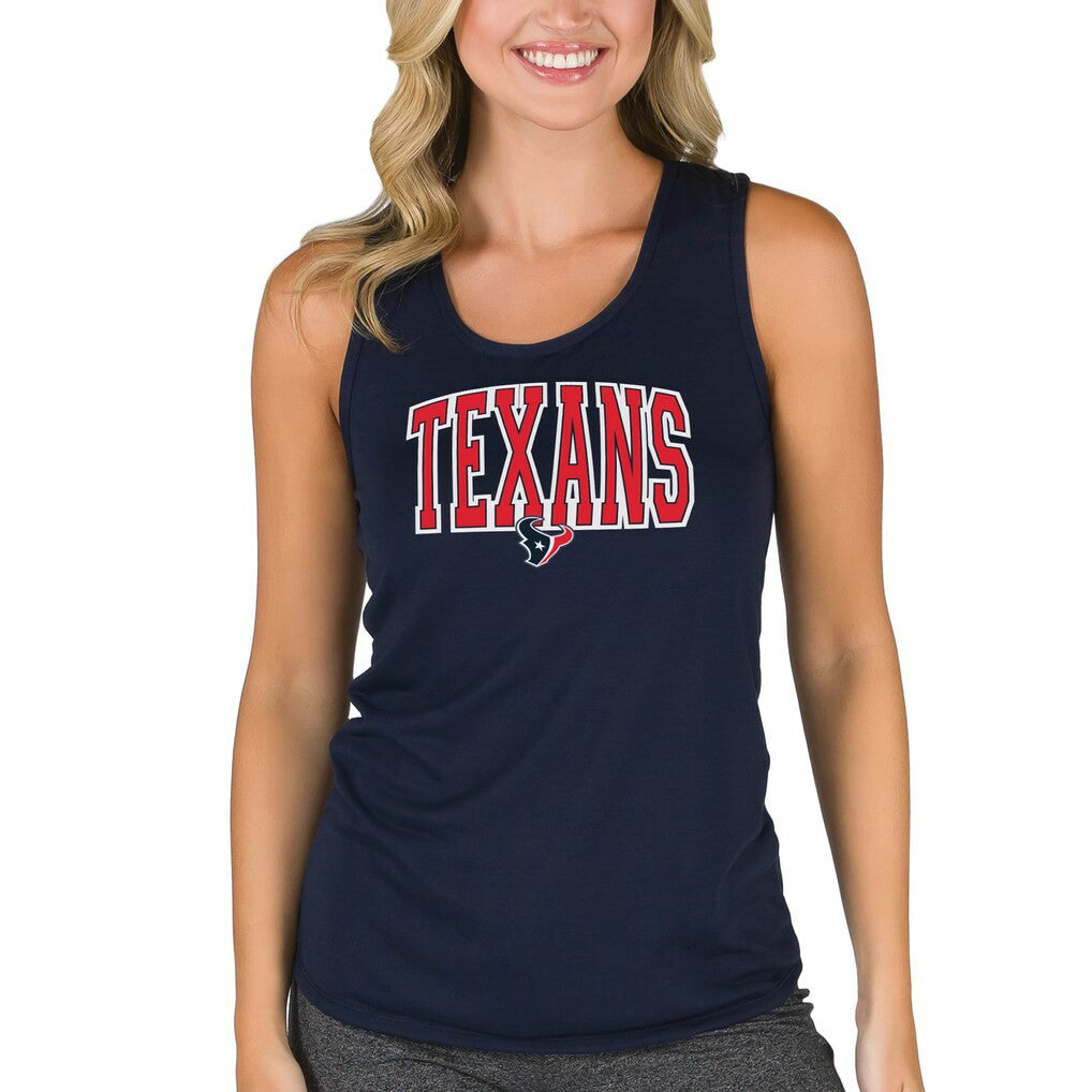 Houston Texans  Concepts Sport Women's Marathon Tank Top