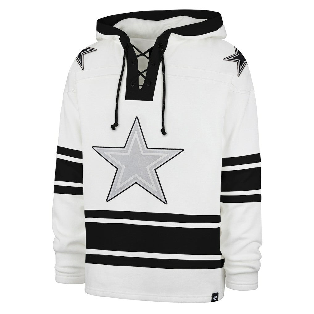 Dallas Cowboys 47 brand '47 After Image Superior Lacer Pullover Hoodie