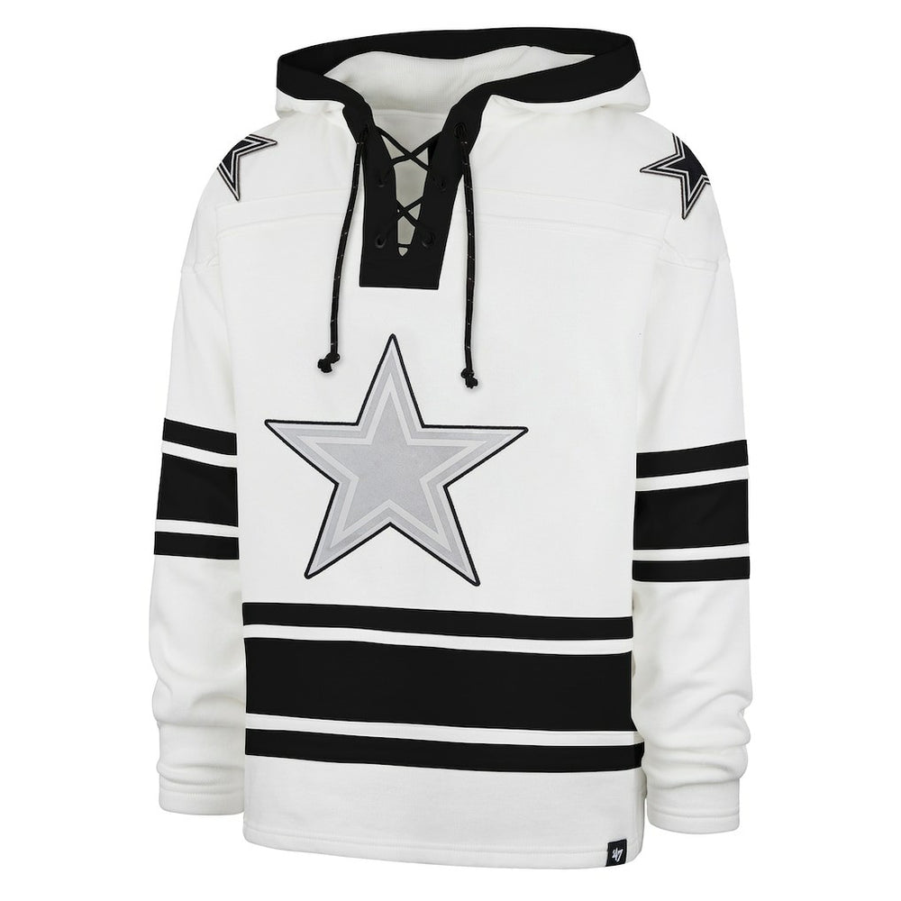 Dallas Cowboys 47 brand '47 After Image Superior Lacer Pullover Hoodie