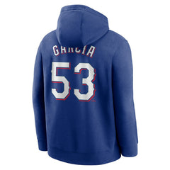 Adolis Garcia Texas Rangers Nike Player Name & Number Club Pullover Hoodie | MLB For sale