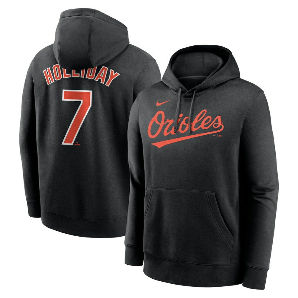 Jackson Holliday Baltimore Orioles Nike Player Name & Number Club Fleece Pullover Hoodie | MLB Online