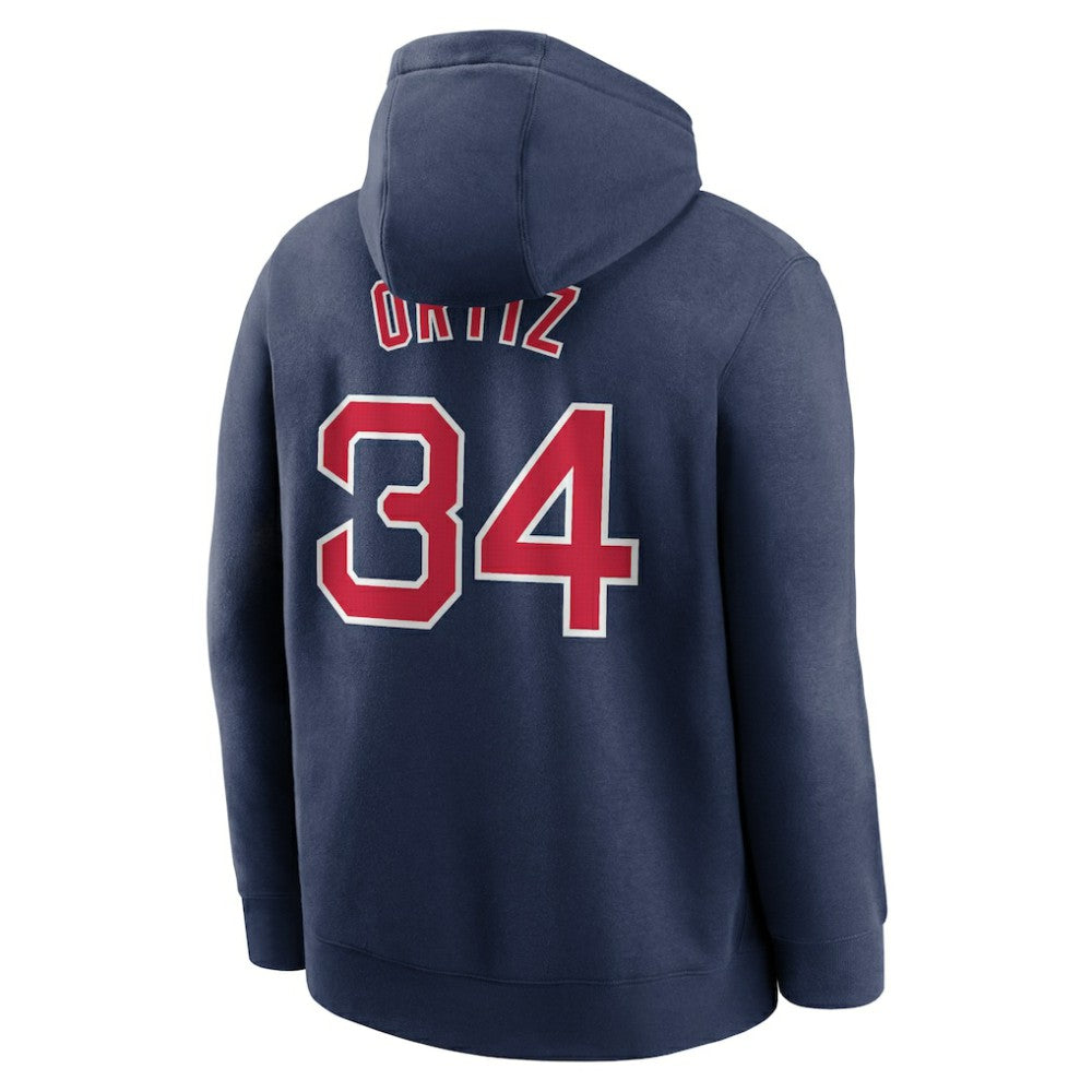 David Ortiz Boston Red Sox Nike Player Name & Number Club Pullover Hoodie | MLB New