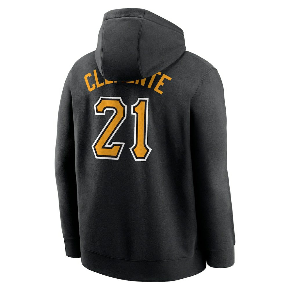 Roberto Clemente Pittsburgh Pirates Nike Player Name & Number Club Pullover Hoodie | MLB Discount