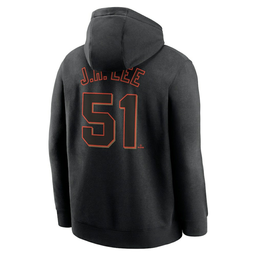 Jung Hoo Lee San Francisco Giants Nike Player Name & Number Club Pullover Hoodie | MLB Sale