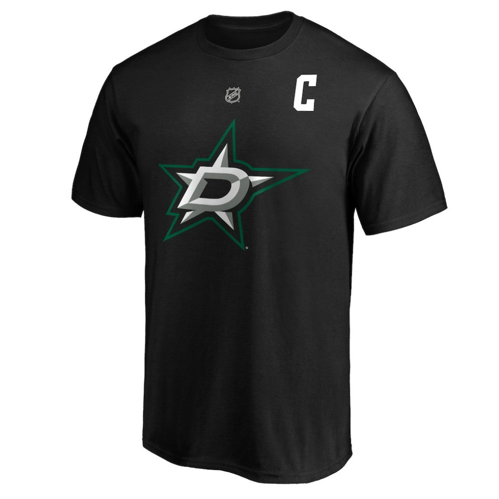 Jamie Benn Dallas Stars Fanatics Authentic Stack Name & Number T-Shirt Online