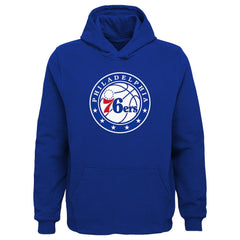 Philadelphia 76ers Outerstuff Youth Primary Logo Pullover Hoodie New