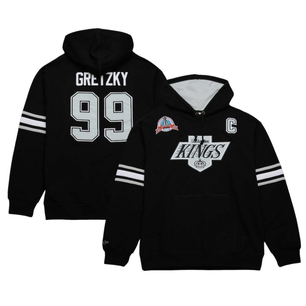Wayne Gretzky Los Angeles Kings Mitchell & Ness 1993 Name & Number Premium Pullover Hoodie Discount