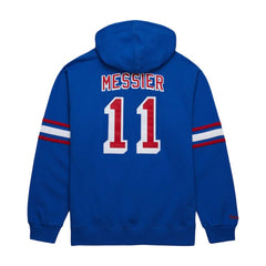 Mark Messier New York Rangers Mitchell & Ness Name & Number Premium Pullover Hoodie Online