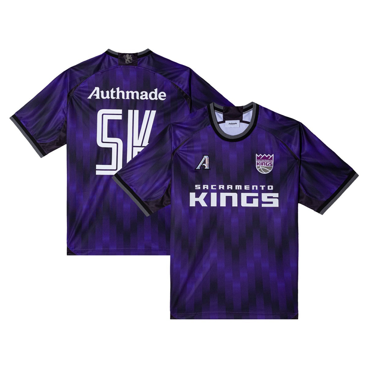 Sacramento Kings Authmade x NBA Soccer Kit Fashion Jersey For Sale