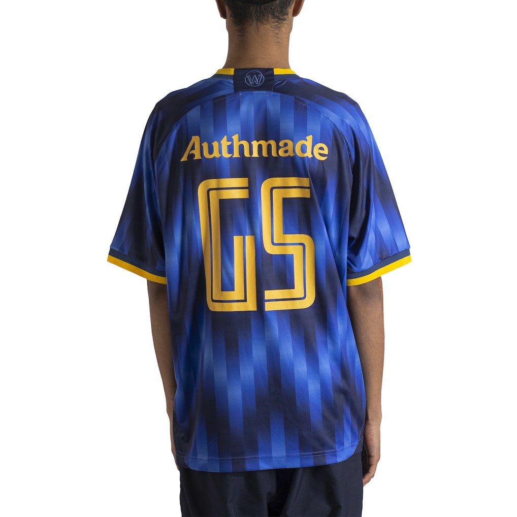 Golden State Warriors Authmade x NBA Soccer Kit Fashion Jersey sale On Sale