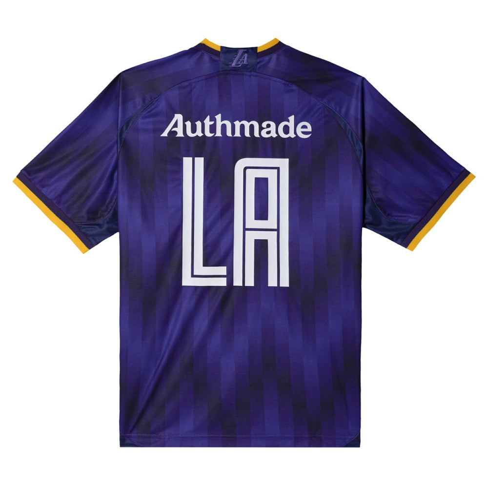 Los Angeles Lakers Authmade x NBA Soccer Kit Fashion Jersey Online