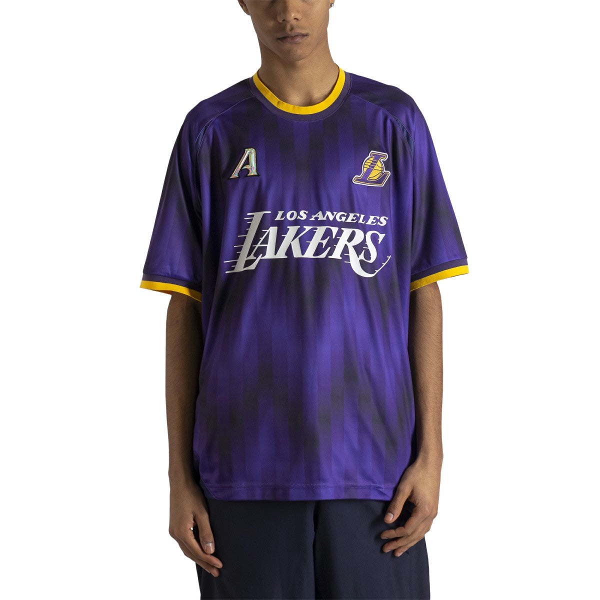 Los Angeles Lakers Authmade x NBA Soccer Kit Fashion Jersey Online
