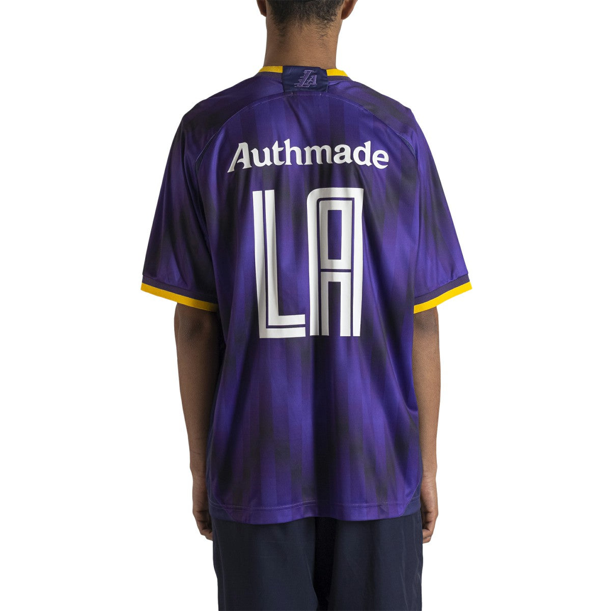 Los Angeles Lakers Authmade x NBA Soccer Kit Fashion Jersey Online