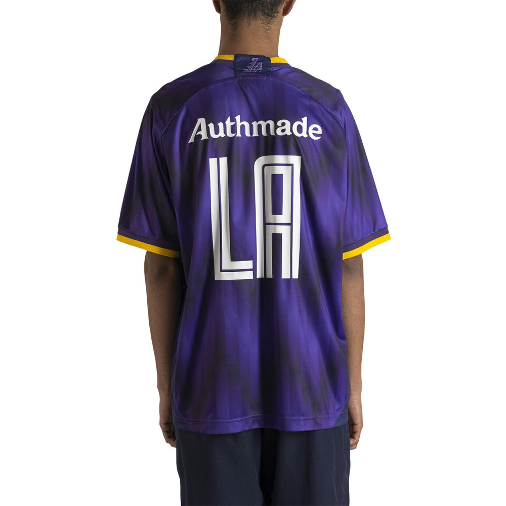 Los Angeles Lakers Authmade x NBA Soccer Kit Fashion Jersey Online