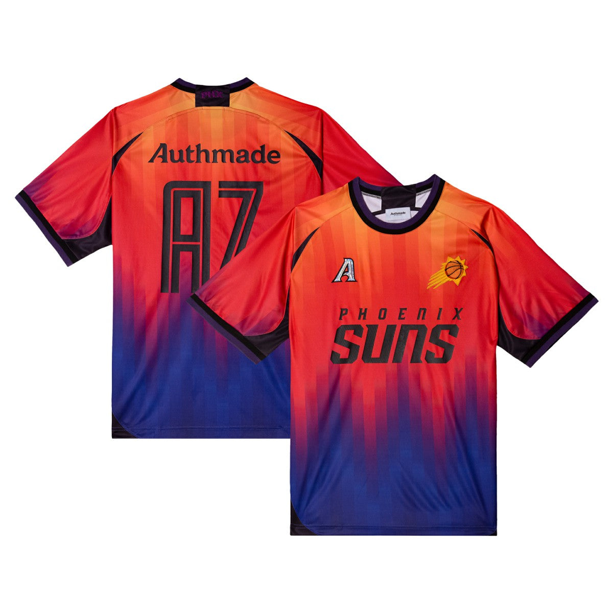 Phoenix Suns Authmade x NBA Soccer Kit Fashion Jersey Outlet