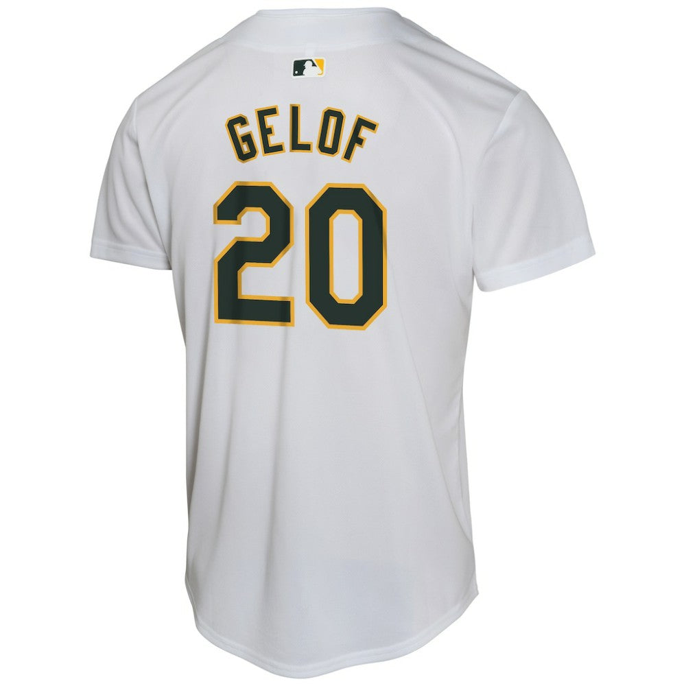 Zack Gelof Athletics Nike Youth Home Game Player Jersey | MLB On Sale