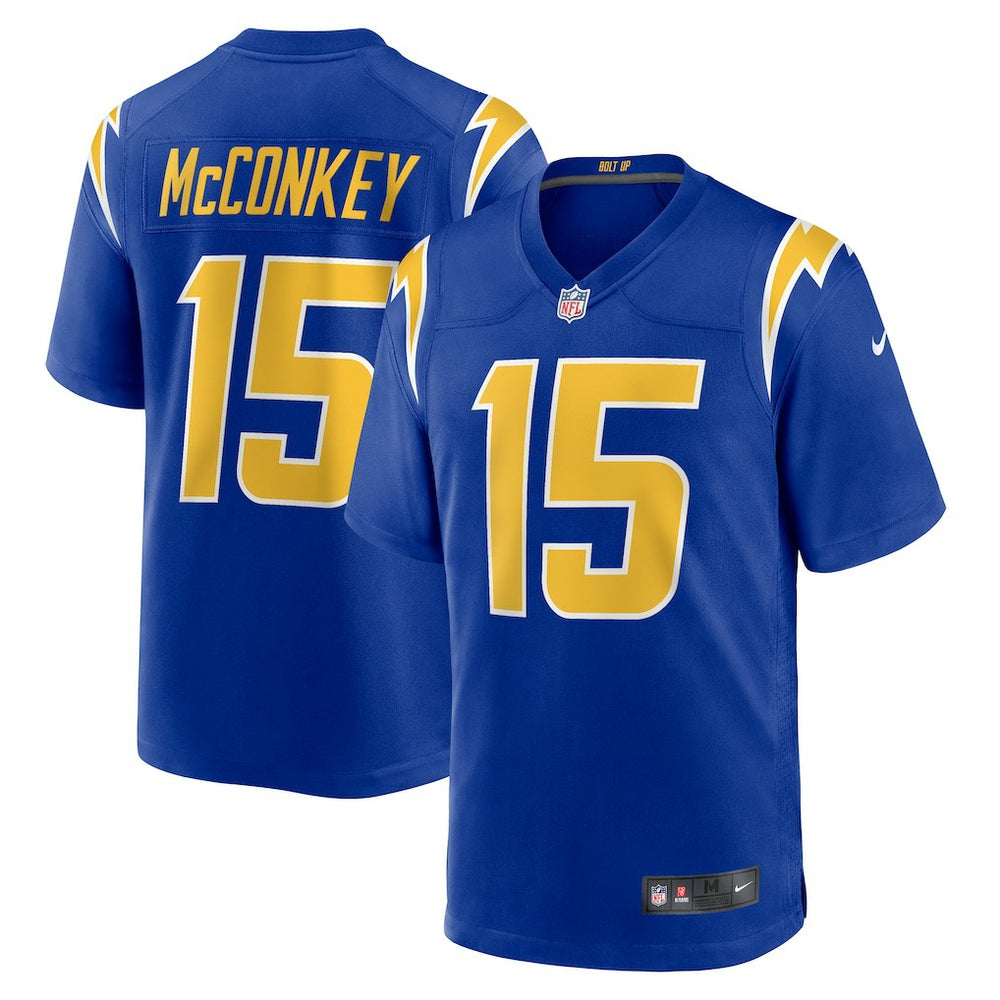 Los Angeles Chargers Nike Ladd McConkey  Alternate Game Jersey