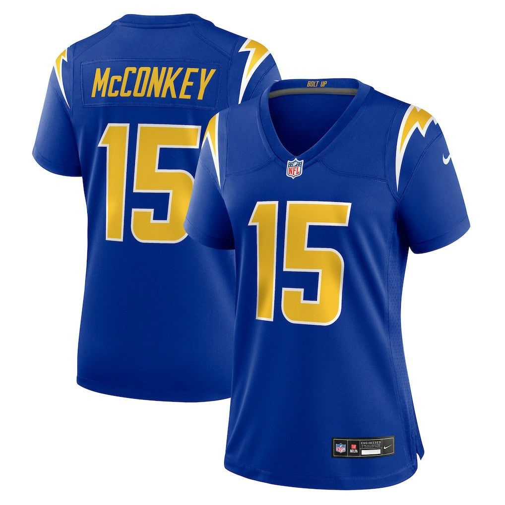 Los Angeles Chargers Nike Ladd McConkey  Women's Alternate Game Jersey