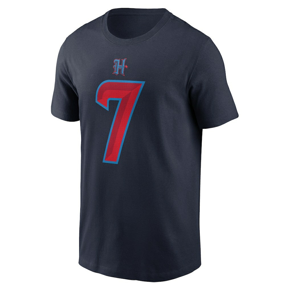 Houston Texans Nike C.J. Stroud  Name & Number T-Shirt