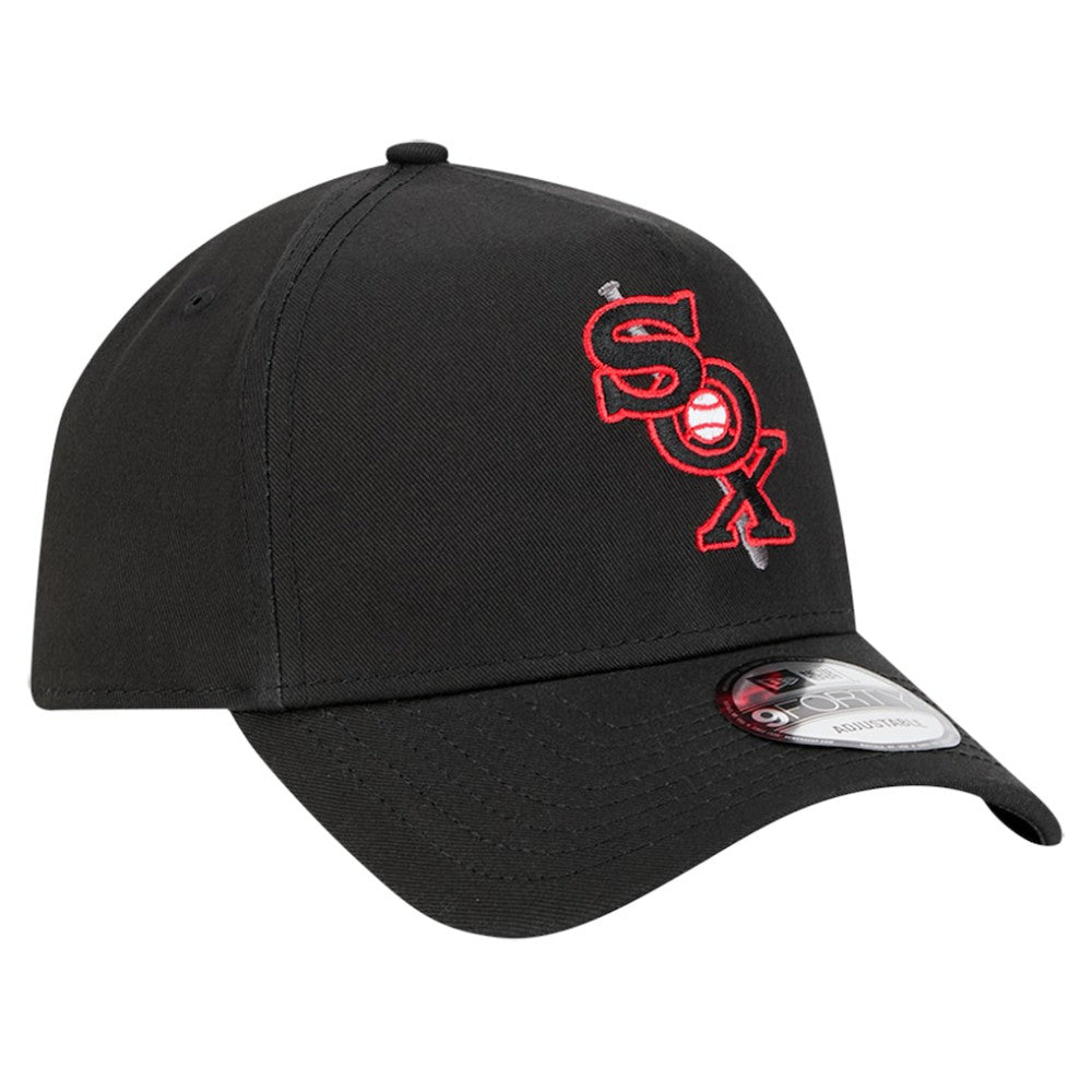 Chicago White Sox New Era Tonal Pop 9FORTY A-Frame Adjustable Hat | MLB Discount
