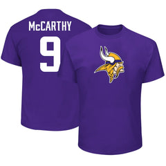 Minnesota Vikings Fanatics J.J. McCarthy  Big & Tall Name & Number T-Shirt