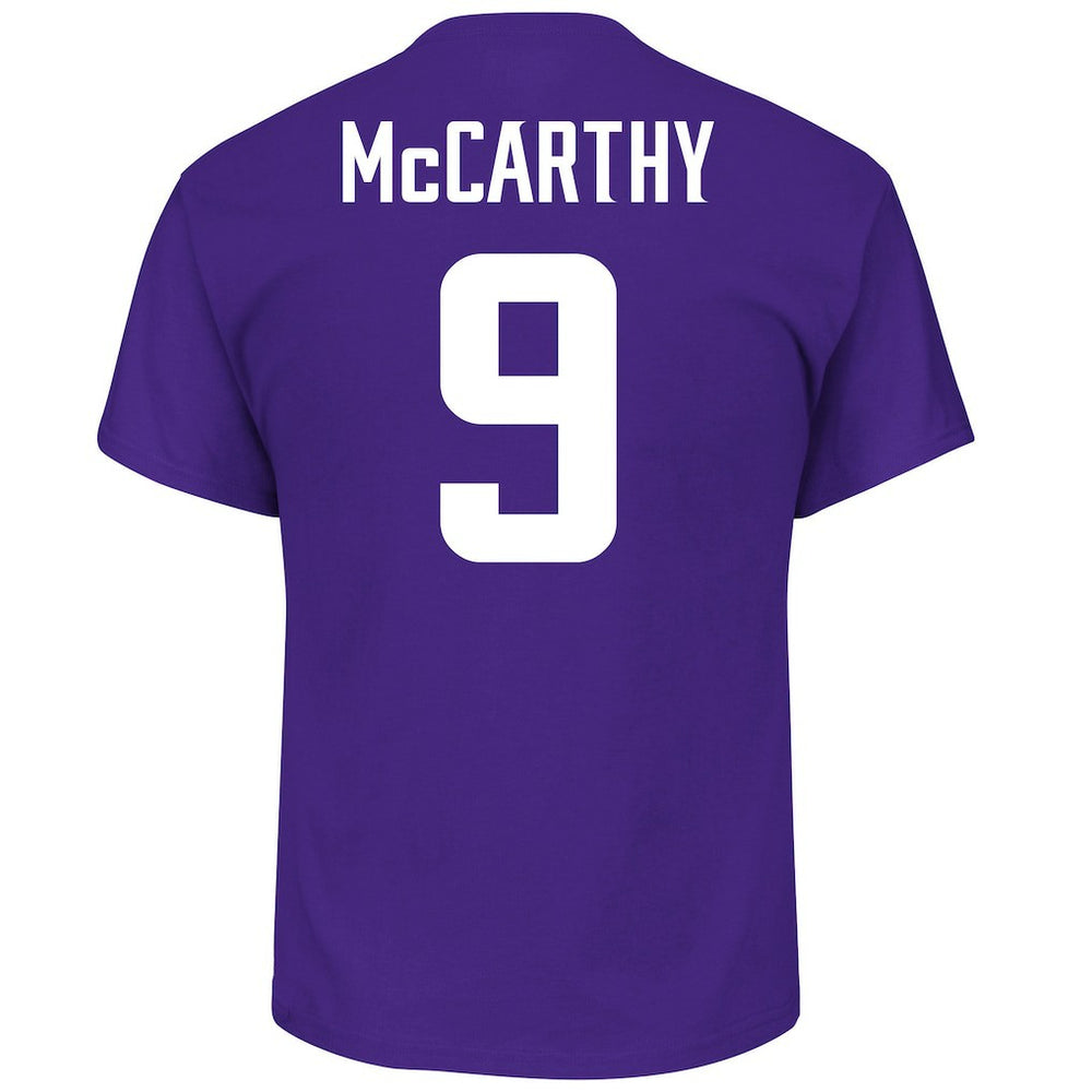 Minnesota Vikings Fanatics J.J. McCarthy  Big & Tall Name & Number T-Shirt