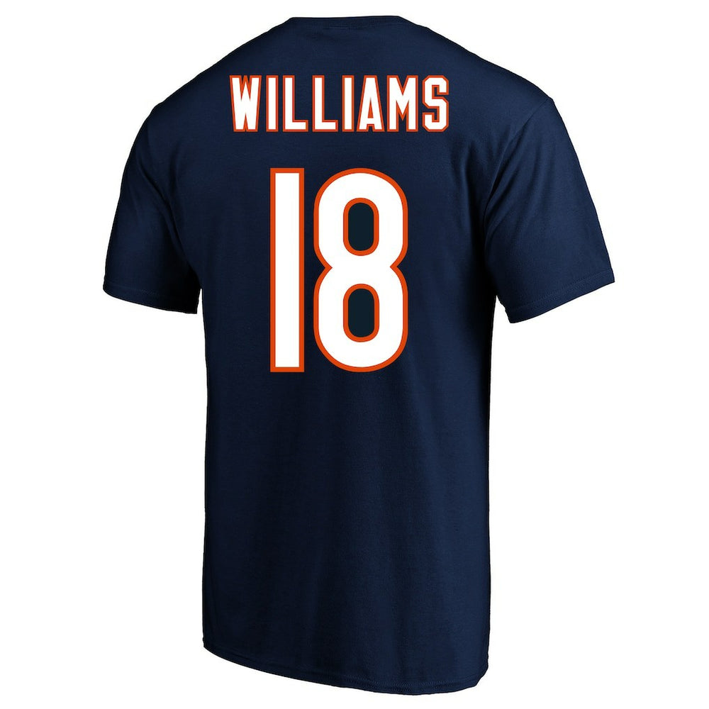 Chicago Bears Fanatics Caleb Williams  Big & Tall Player Name & Number T-Shirt